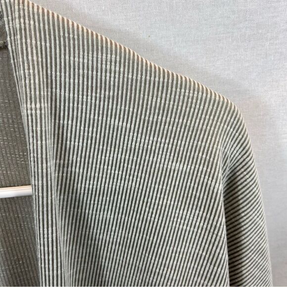 Donni Brand Striped Open Front Cardigan Lightweight Jacket One Size - Picture 10 of 10